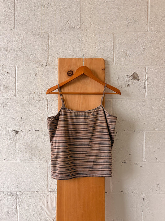 Vtg Striped Cami : XL