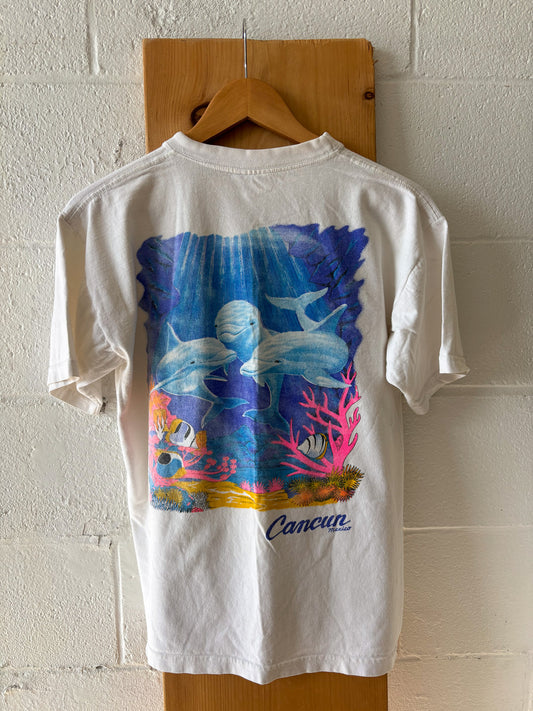 Cancun Dolphin Tee : M
