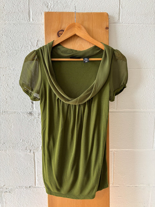 Olive Green Top : XS