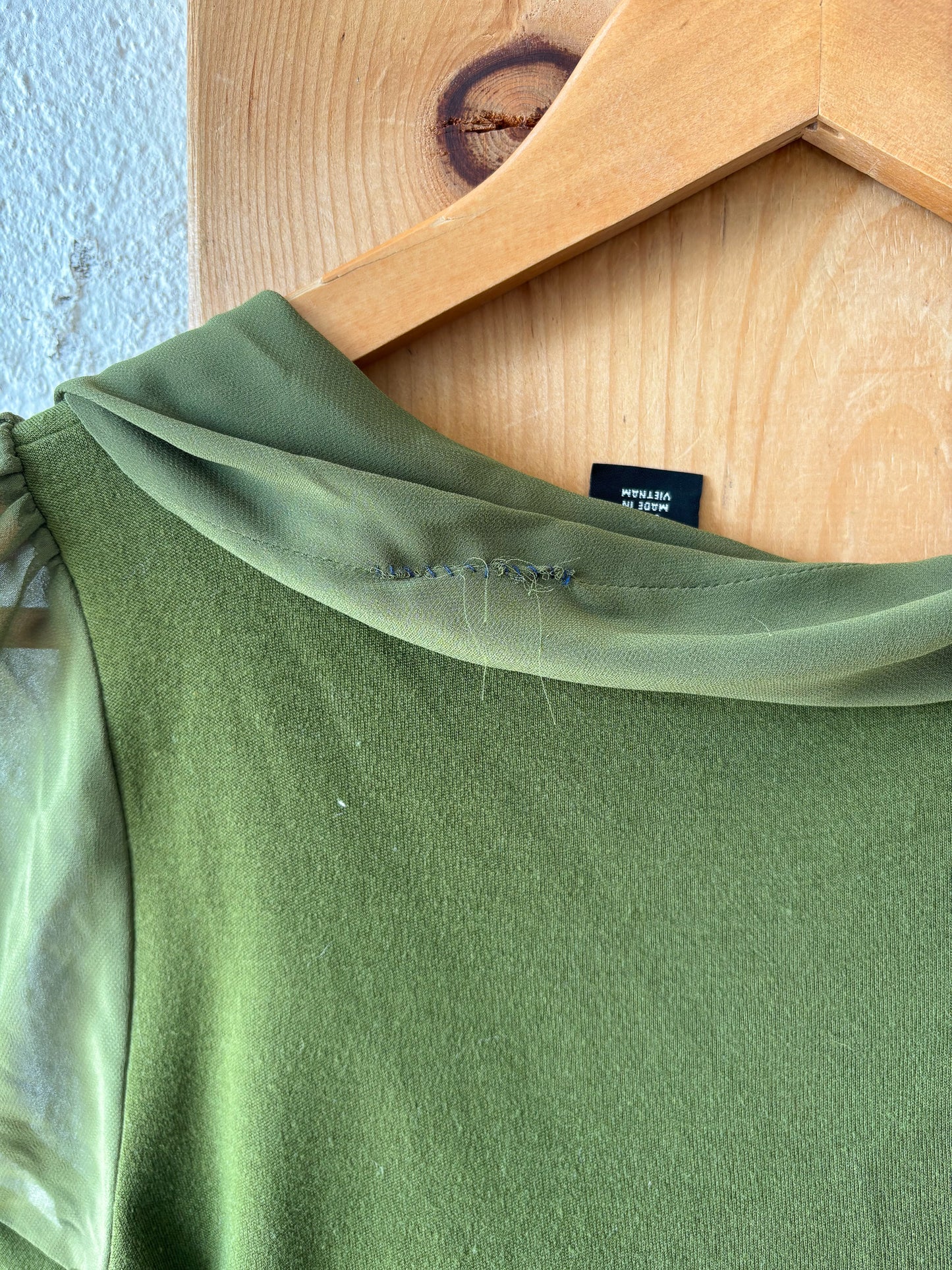 Olive Green Top : XS
