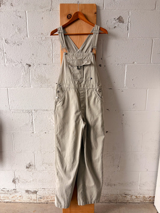Vtg Khaki Overalls : Juniors M (As Is)
