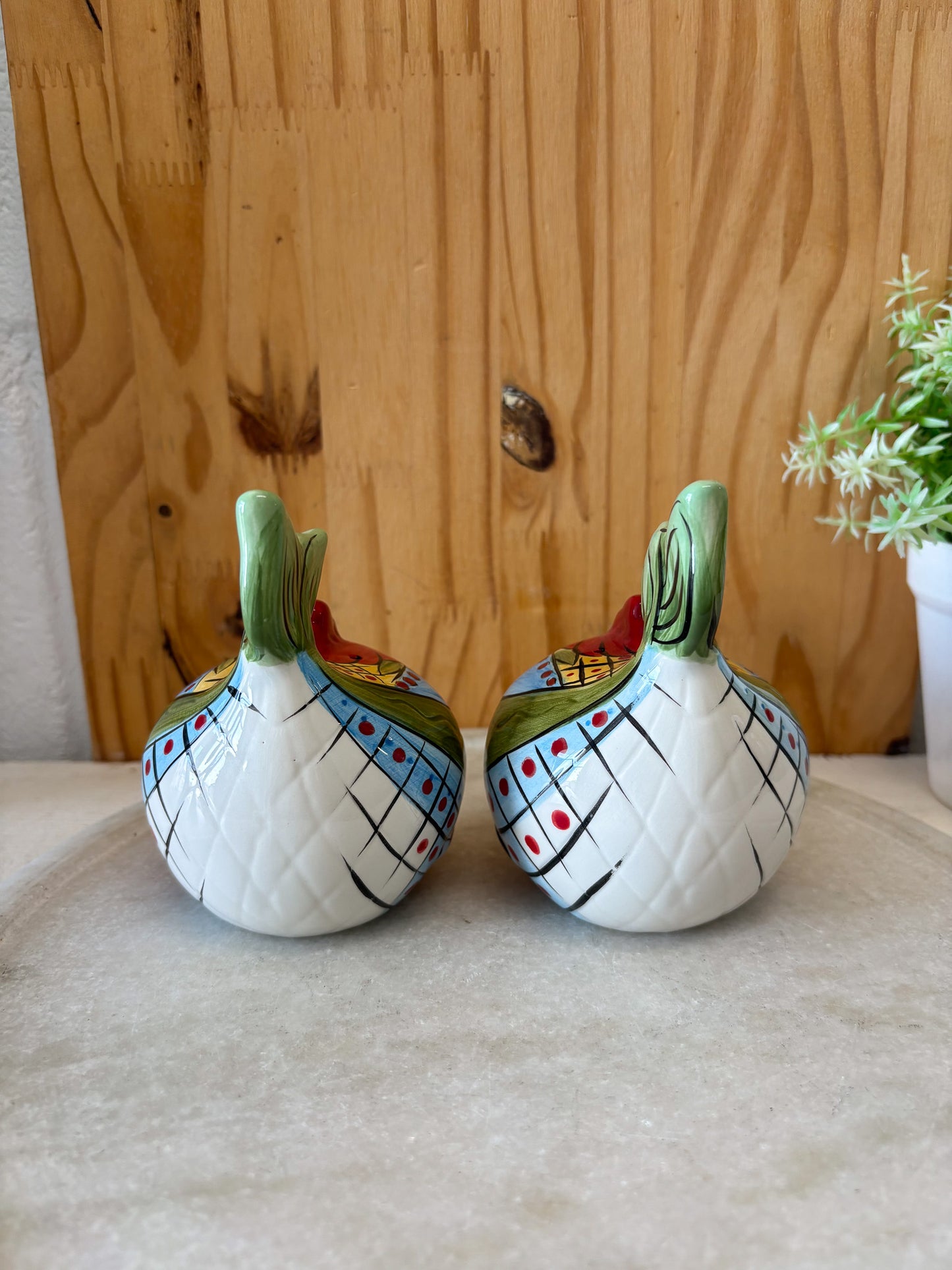 Hand Painted Fish Dish Set (Local Pick Up Only)