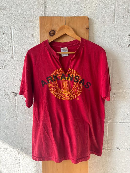 Red Arkansas Tee : L