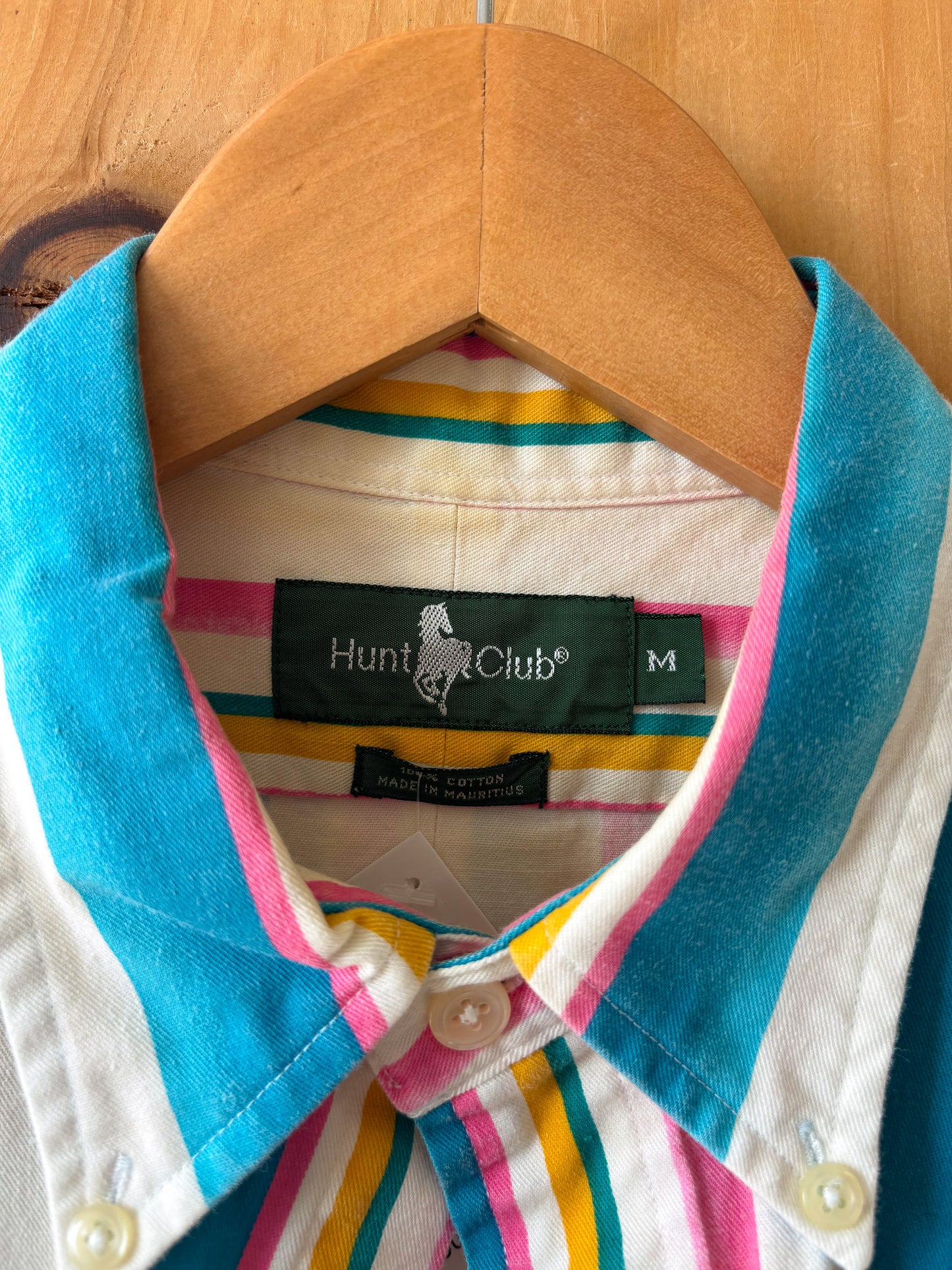 Striped Button Up : M
