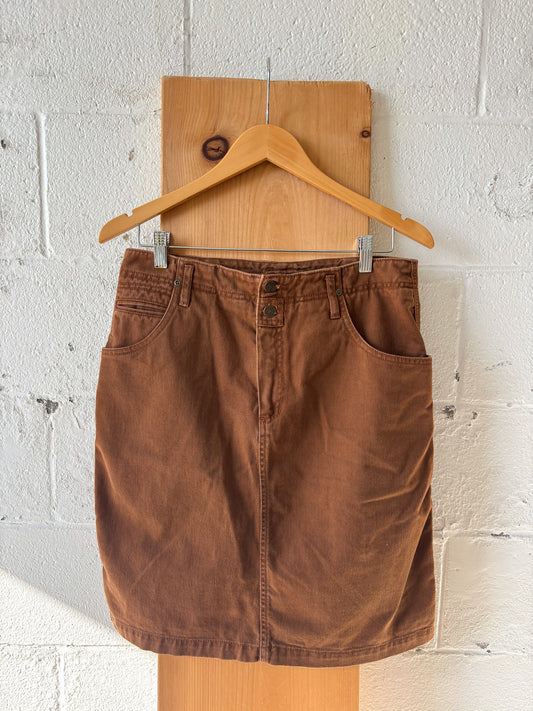 Brown Skirt : 32” W