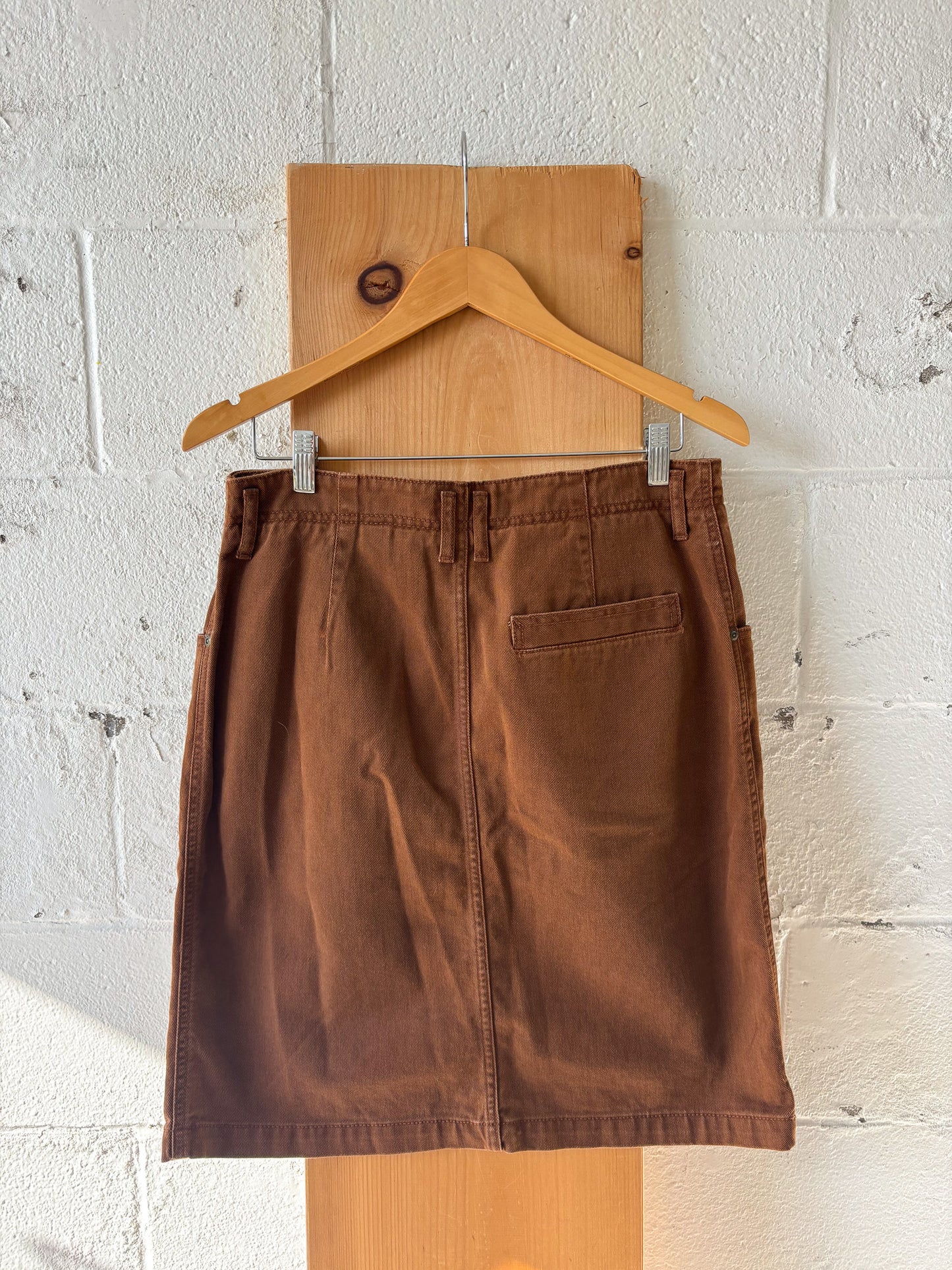 Brown Skirt : 32” W