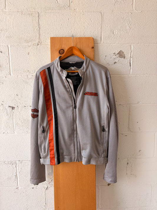 Silver Mesh Harley Jacket : XL