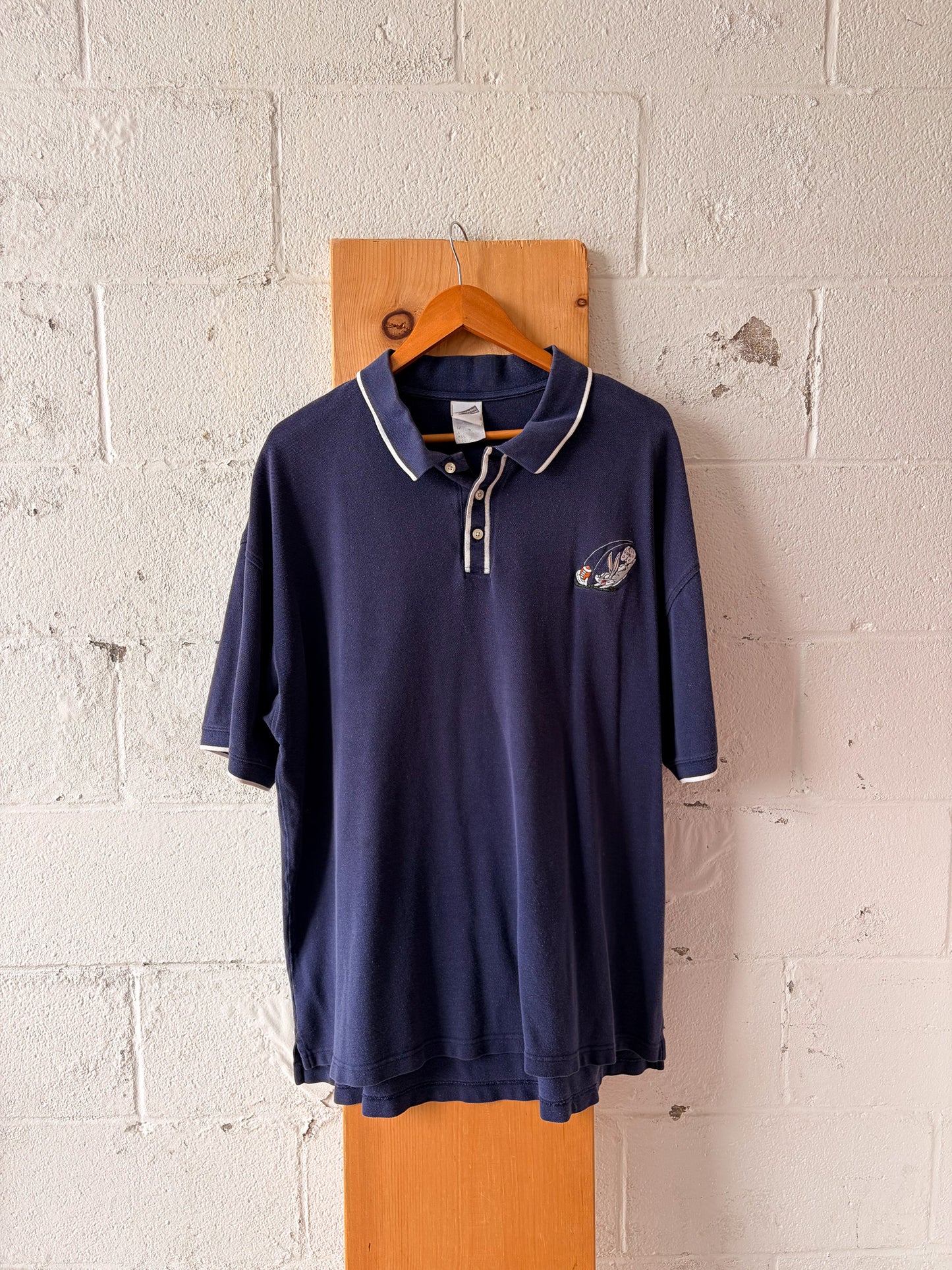 Vtg Bugs Bunny Polo : XXL
