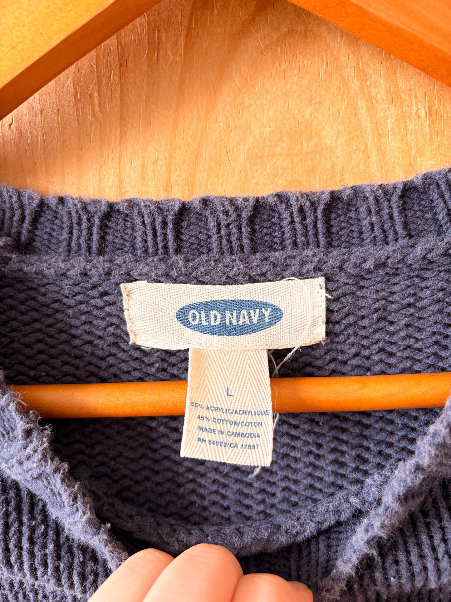 Vtg Old Navy Sweater : L