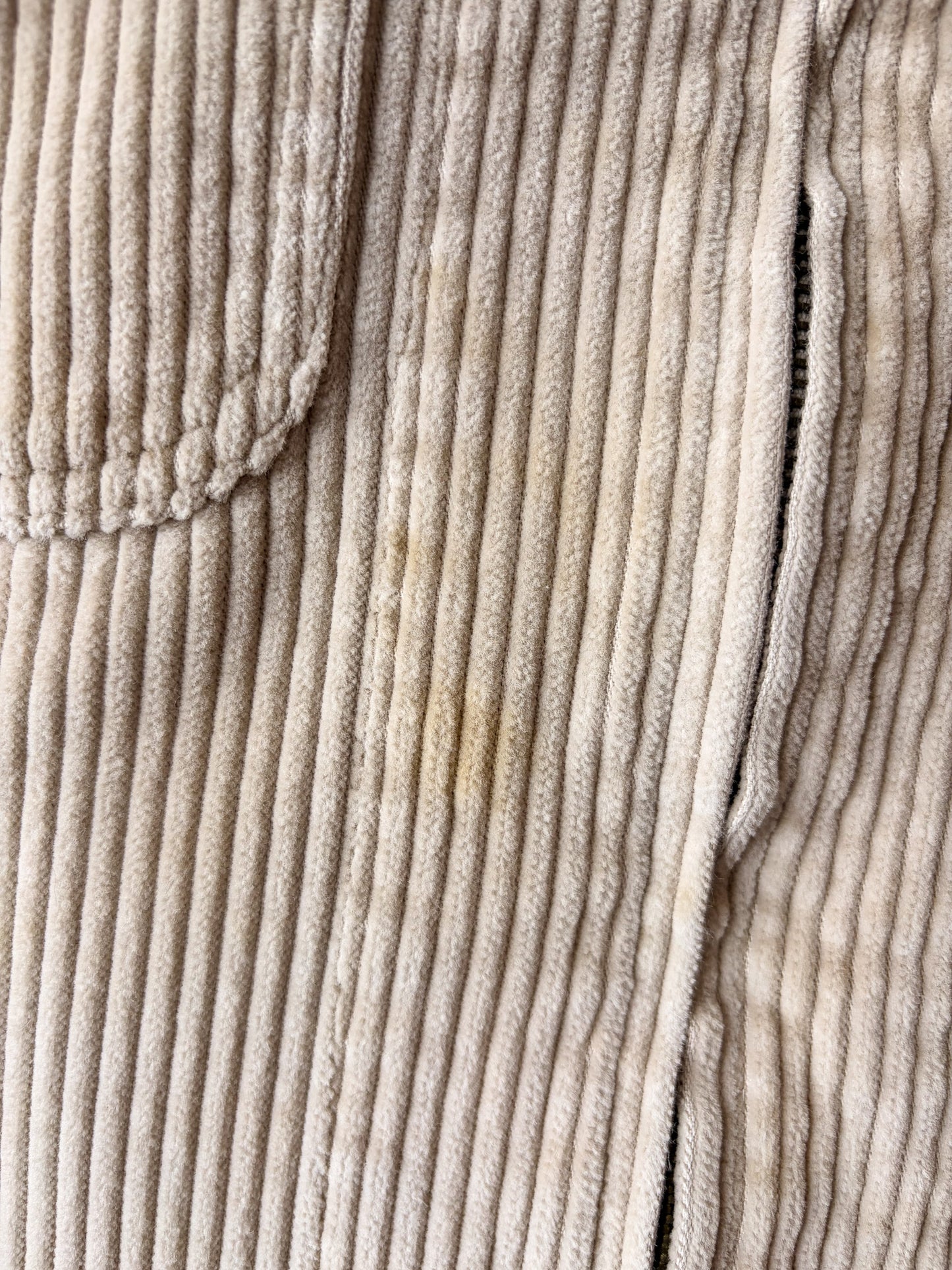 Vtg Corduroy Zip Up Jacket : L (As Is)