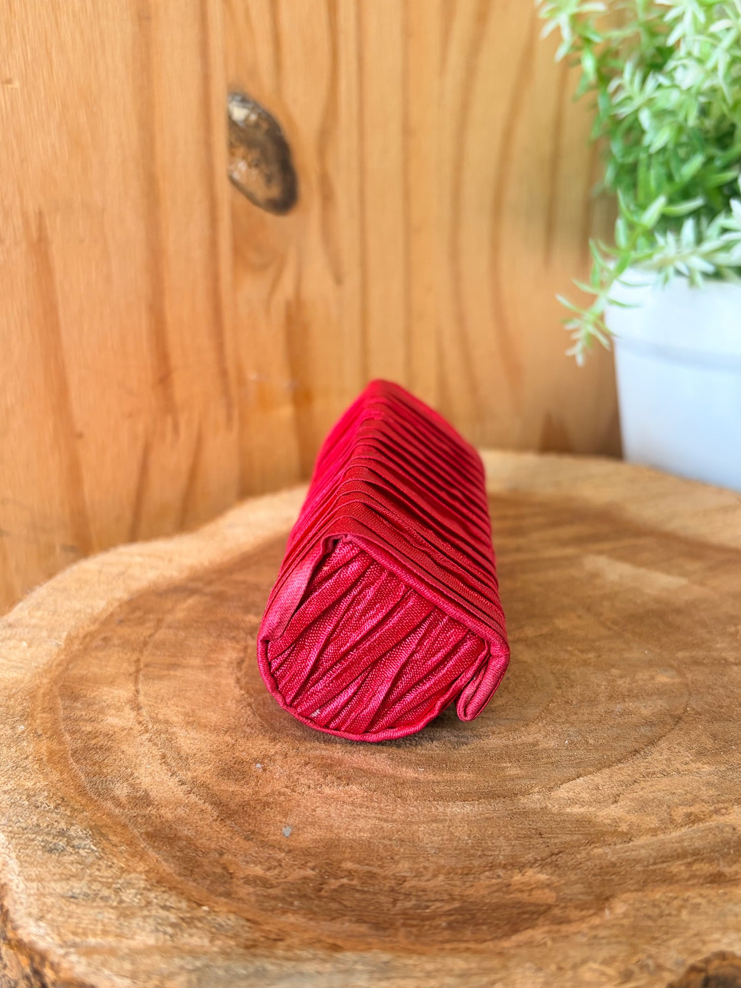 Vtg Red Lipstick Holder
