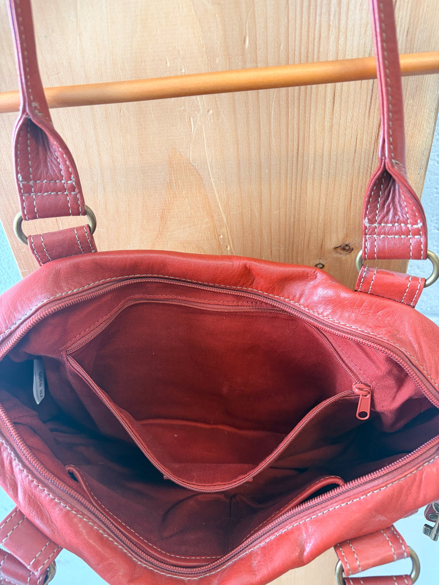 Rust Fossil Shoulder Bag