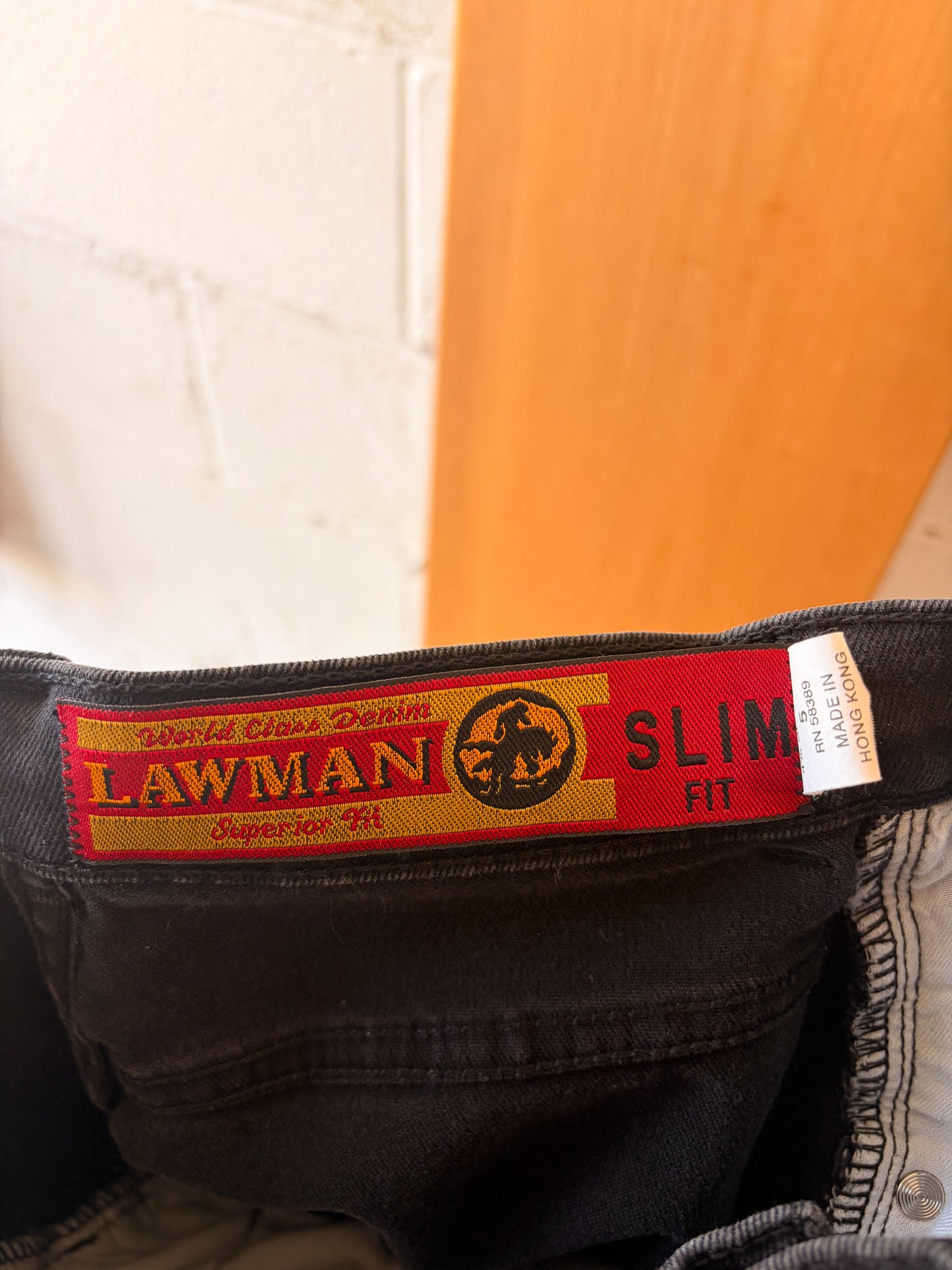 Vtg Turquoise Studded Lawman Western Jeans : 5
