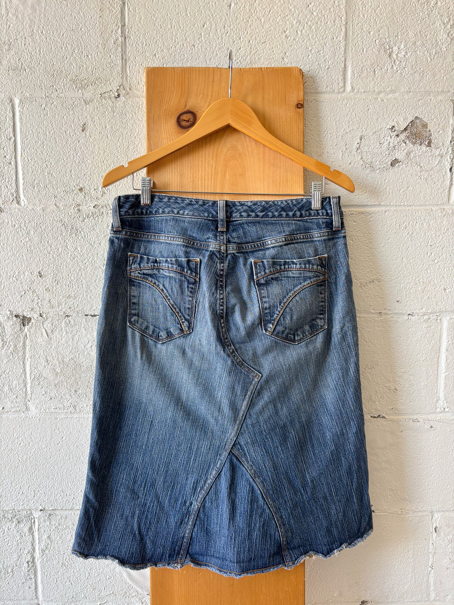 Eddie Denim Midi Skirt : 10