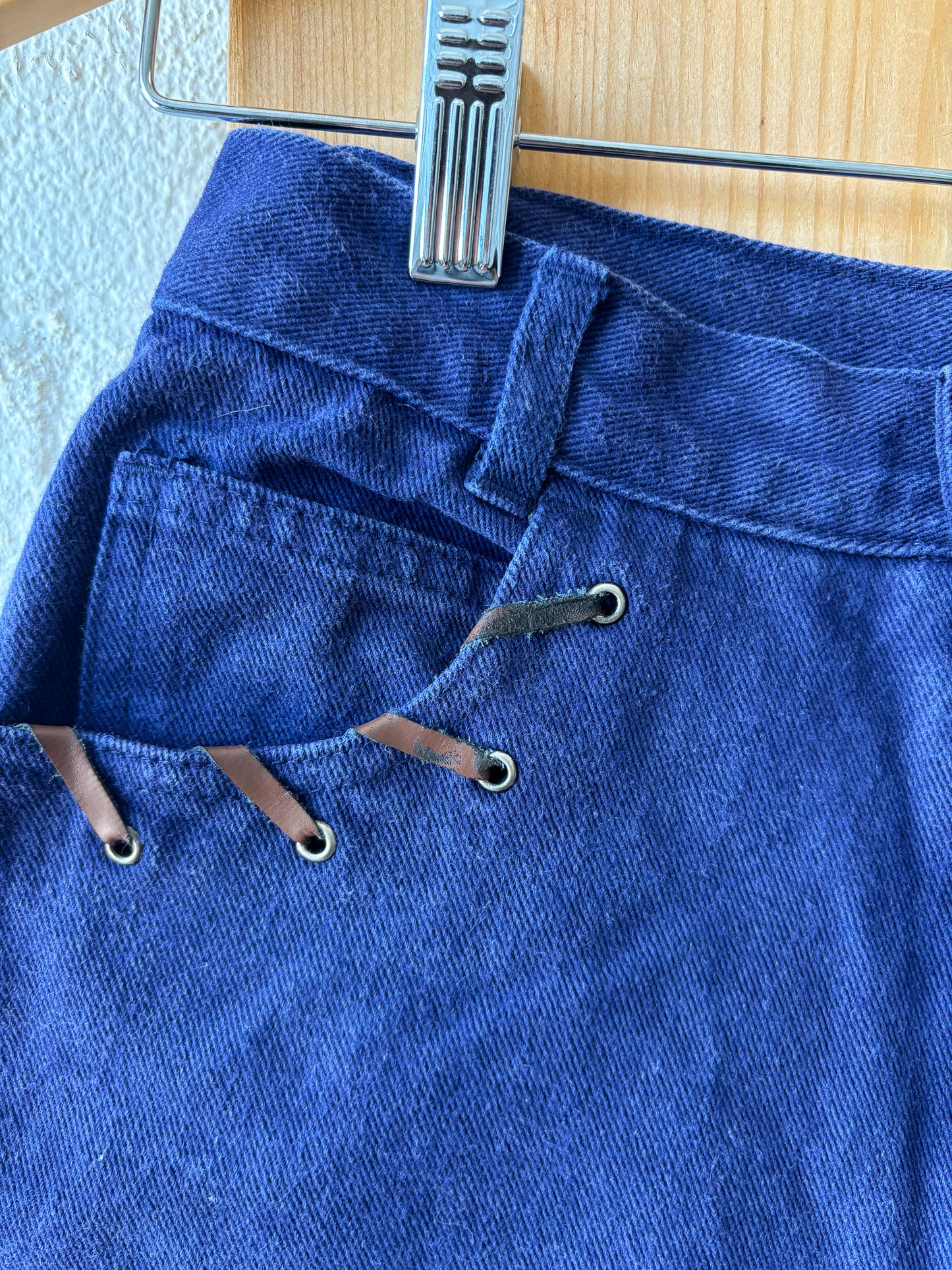 Vtg High Waist Denim Shorts : Jrs 9