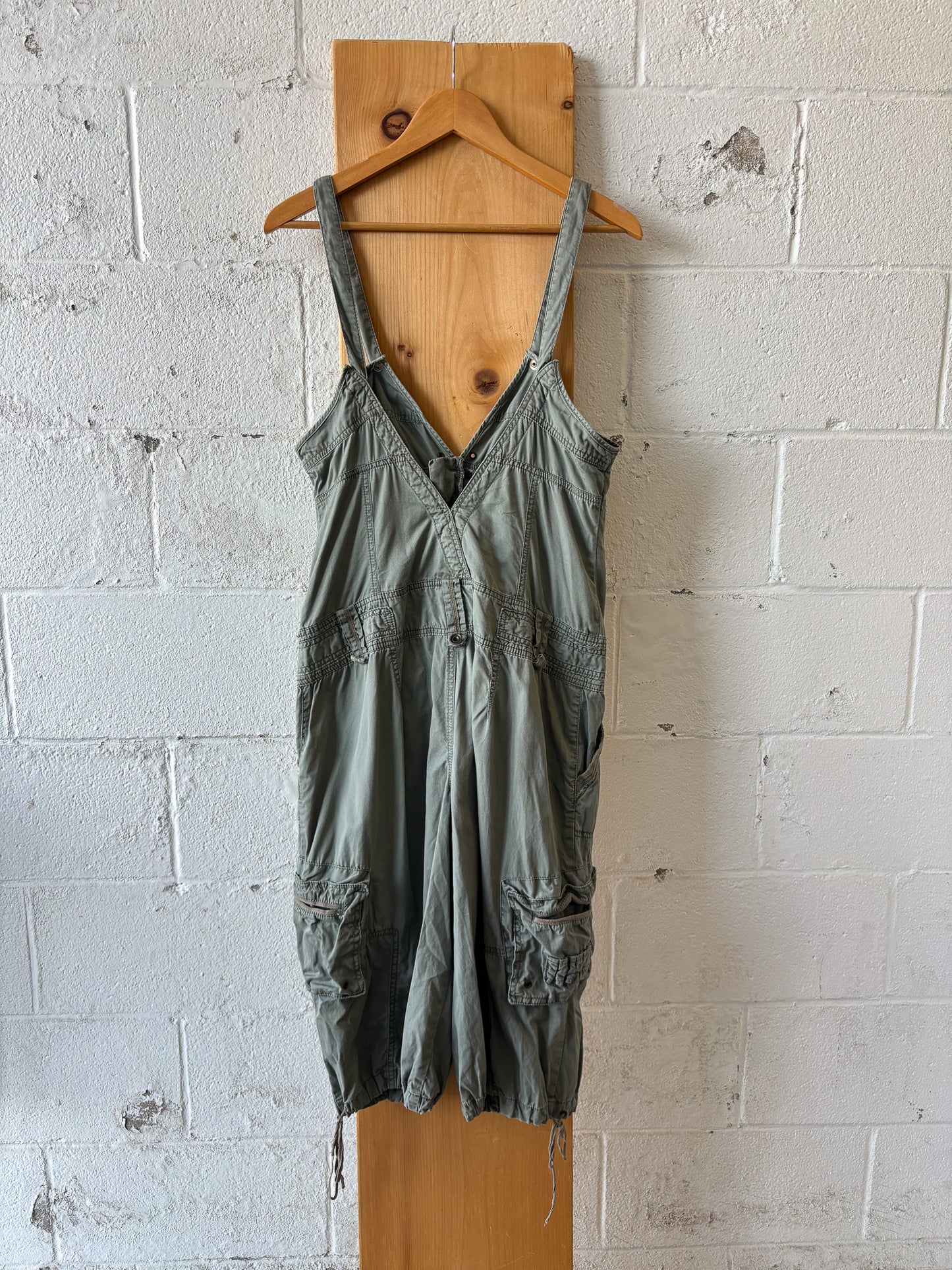 Vtg Cargo Romper : Jrs 11