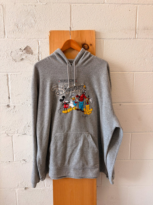 Disney "Original Crew" Fleece Hoodie : XL