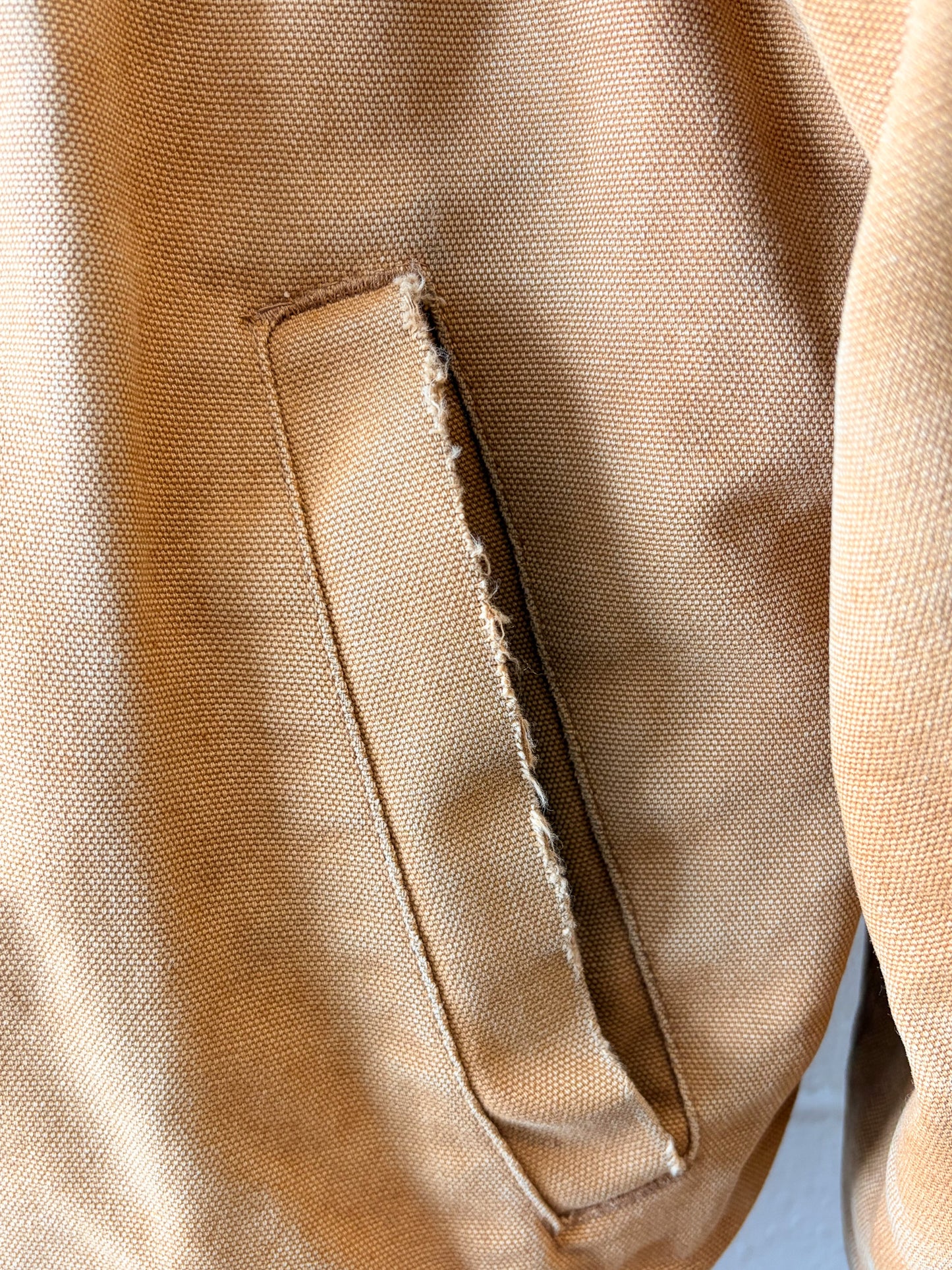 A-1 Quilt Lined Carhartt Canvas Work Jacket : L/XL