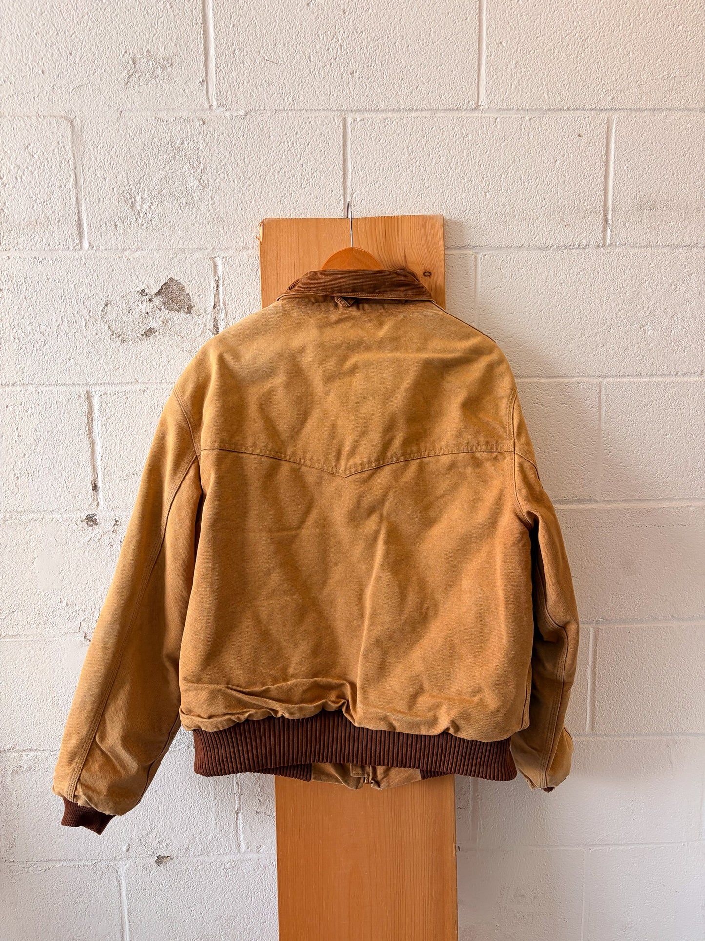 A-1 Quilt Lined Carhartt Canvas Work Jacket : L/XL