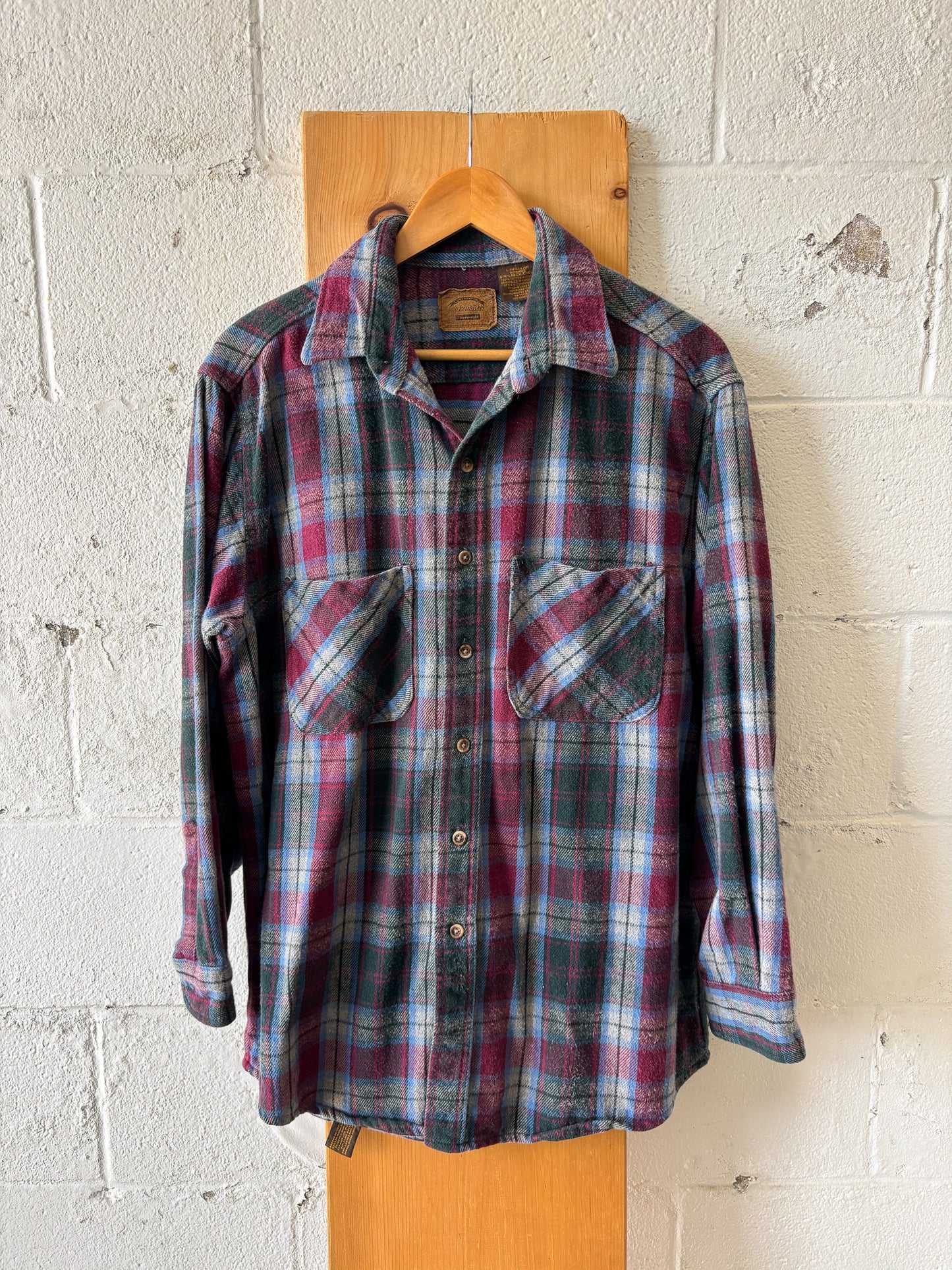 Vtg St John’s Bay Plaid Flannel : L