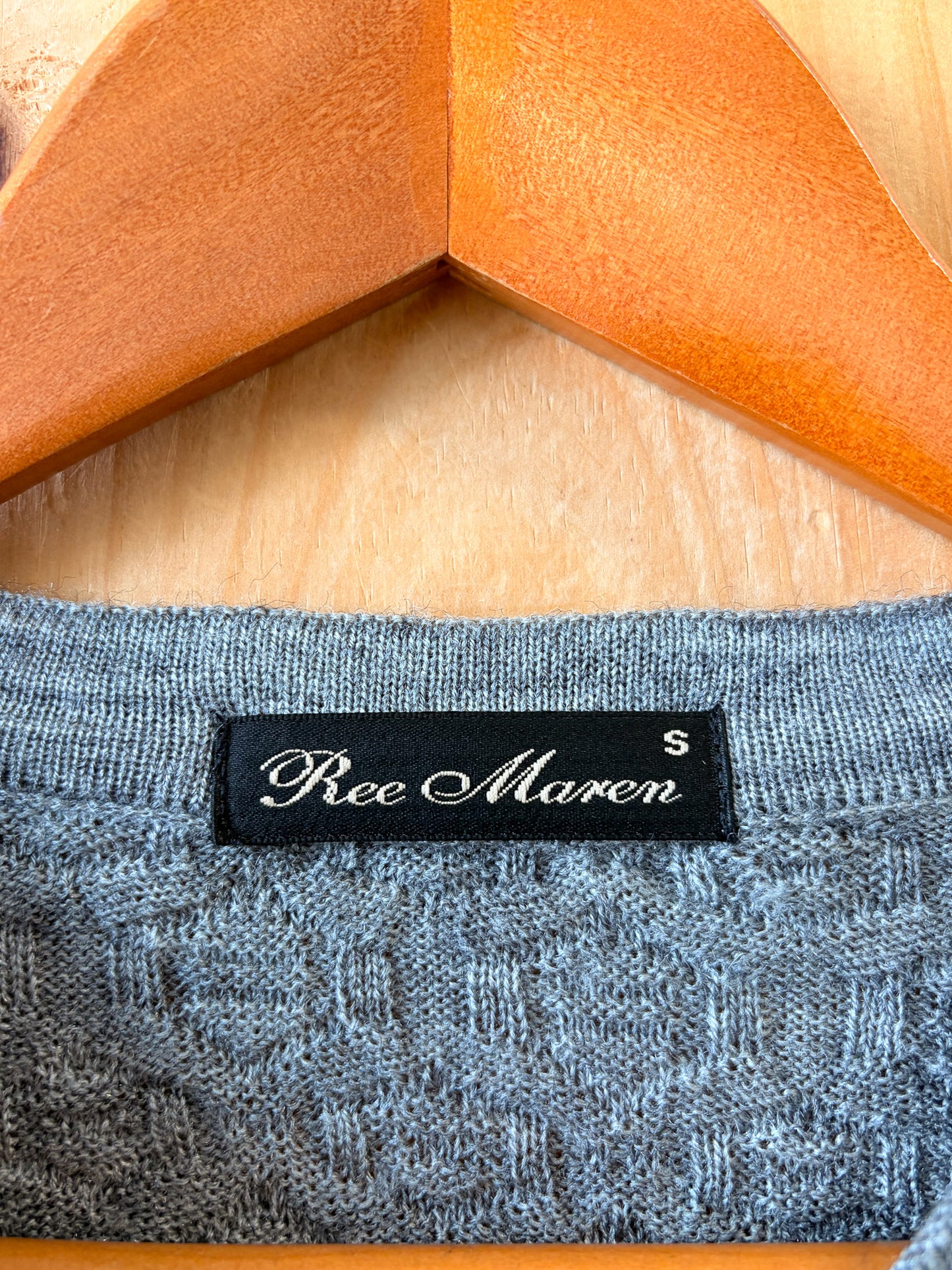 Gray Cardigan : S (As Is)