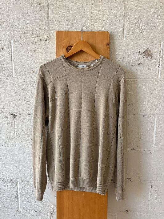 Oatmeal IZOD Sweater : M