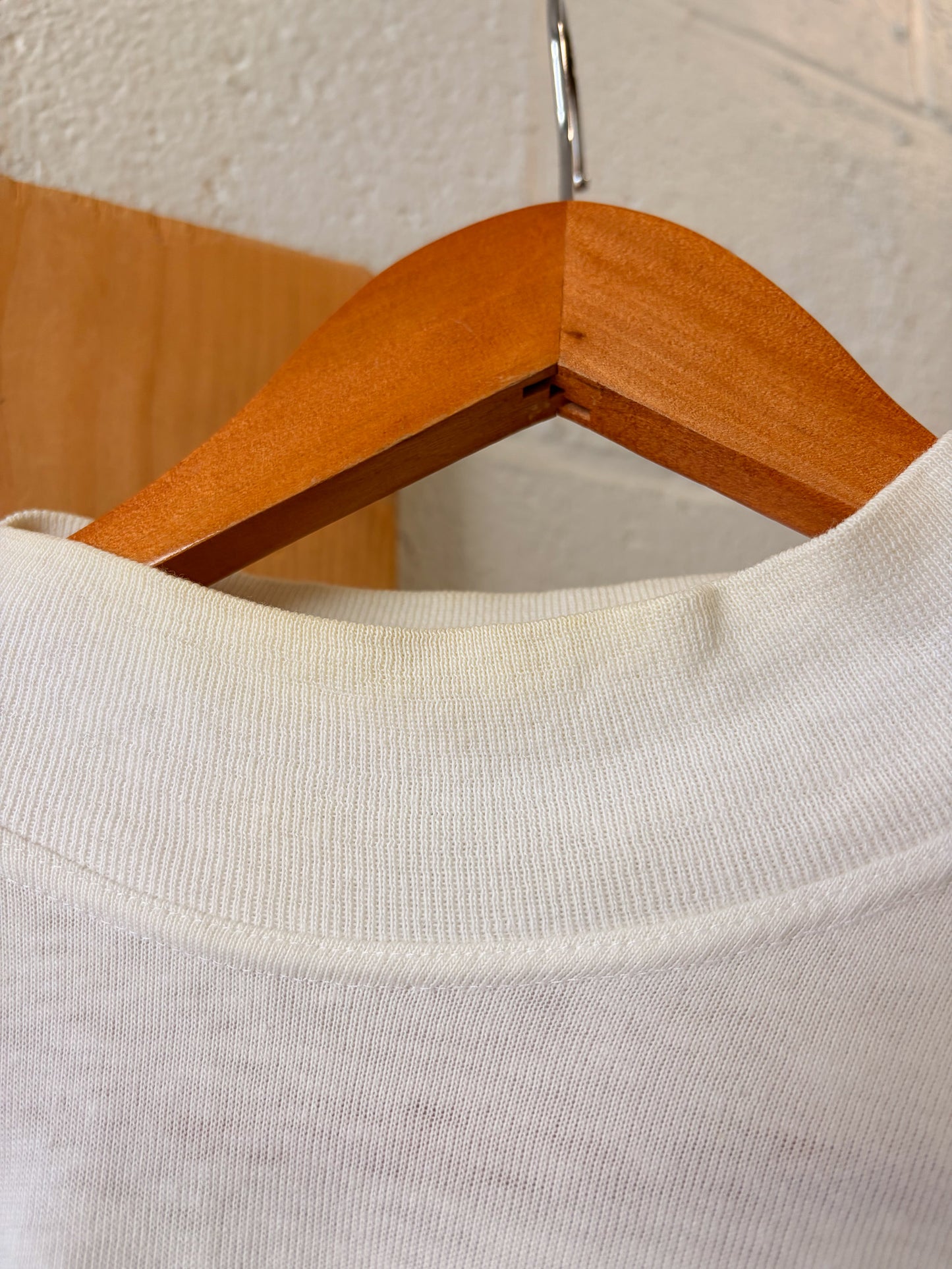 Vtg Striped Mock Neck : M