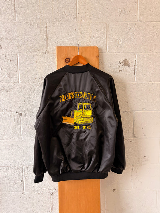 Vtg Truck Bomber Jacket : XL