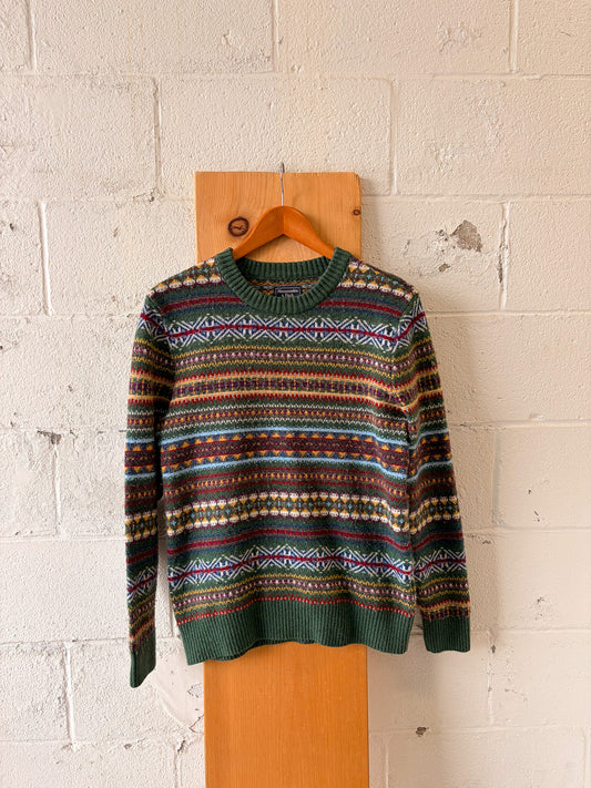 Colorful Striped Abercrombie Sweater : L