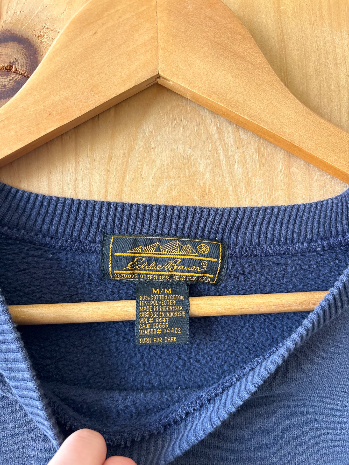 Vtg Eddie Striped Crewneck : M