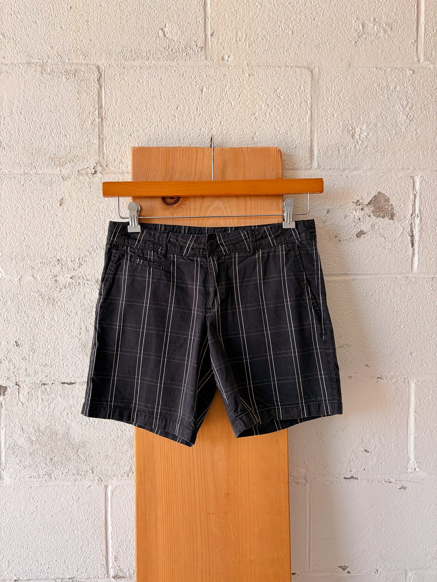 Black Plaid Nike Athletic Dept. Shorts : S