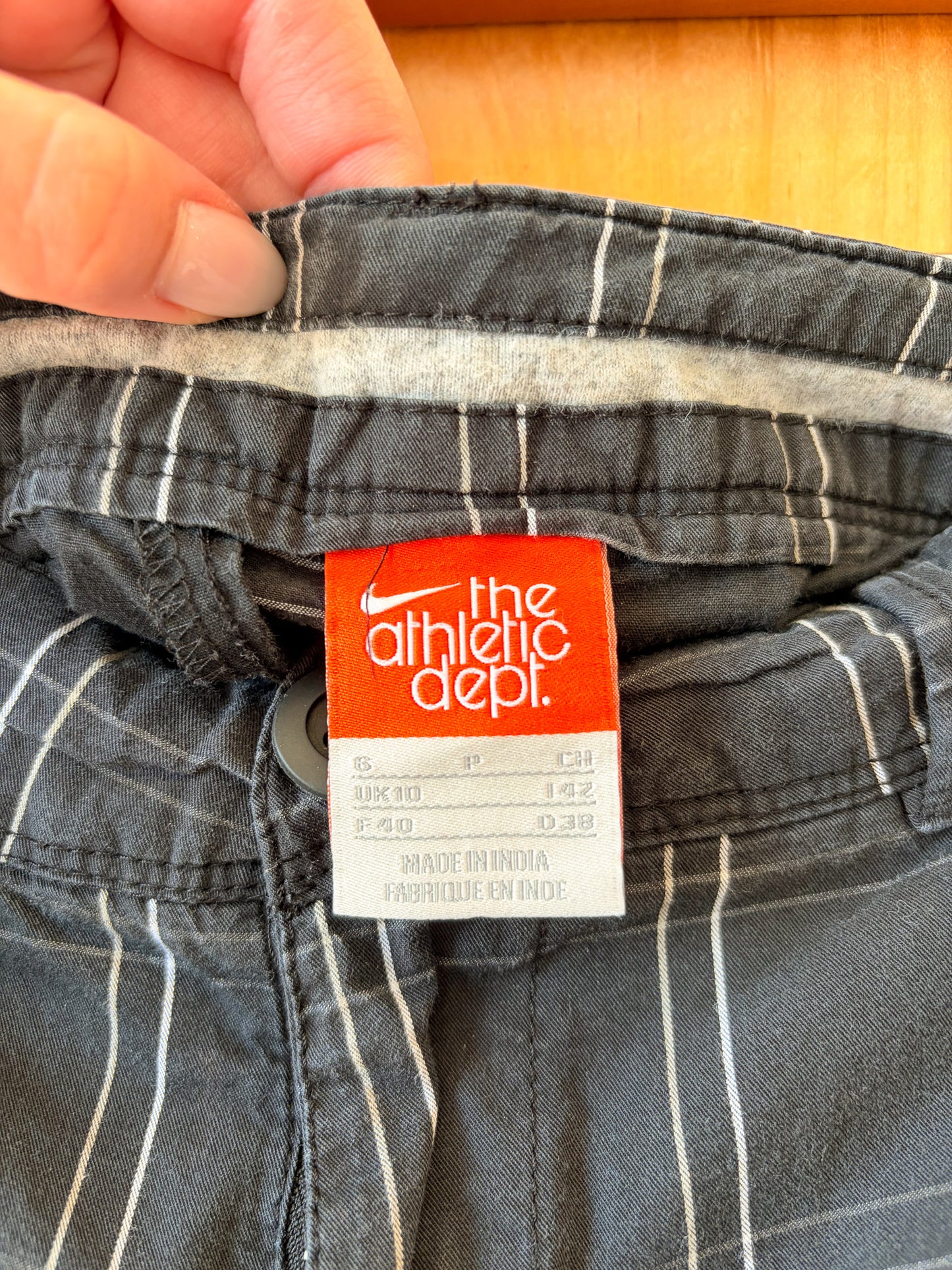 Black Plaid Nike Athletic Dept. Shorts : S