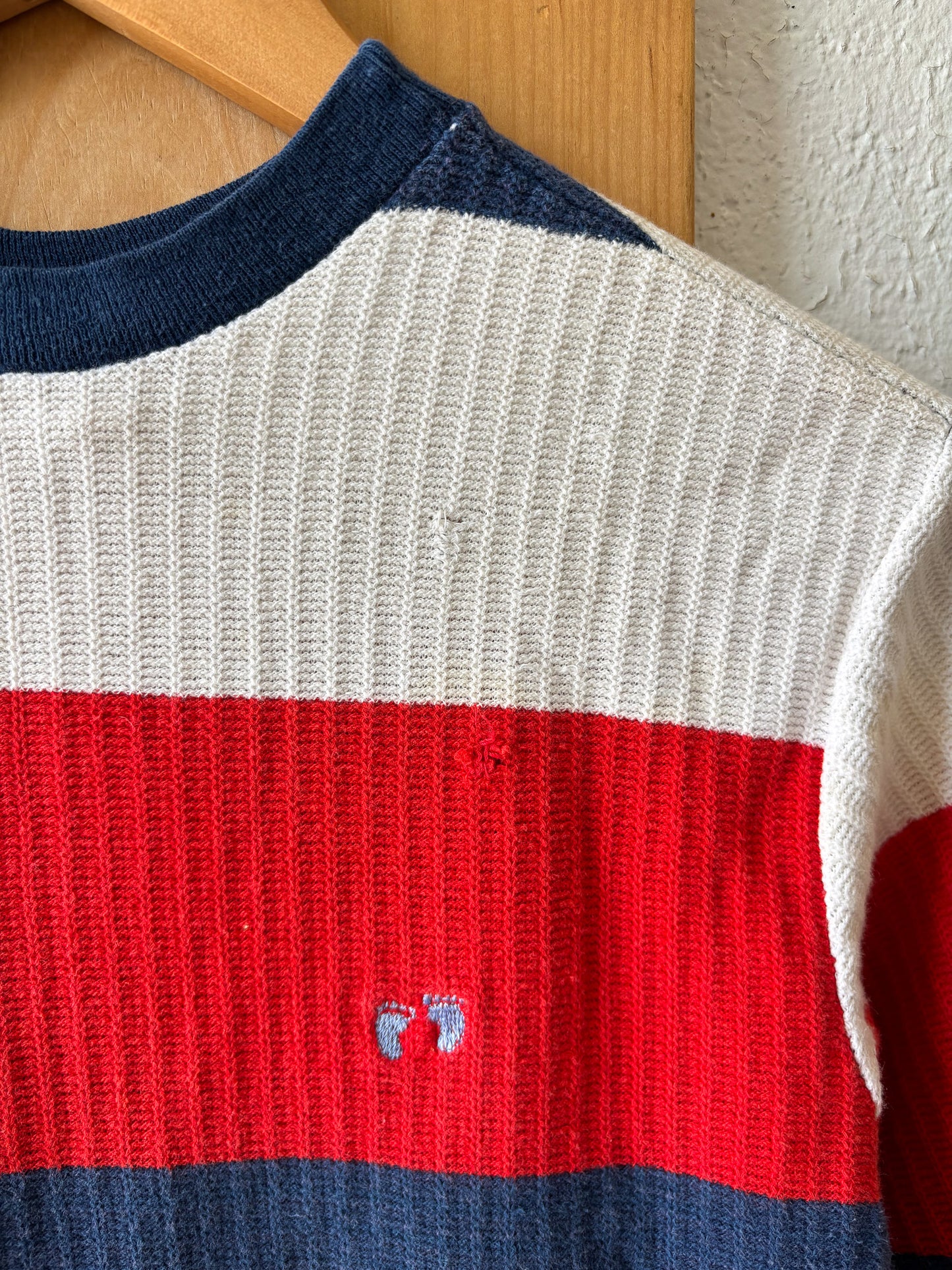 Vtg Hang Ten Knit Tee : M