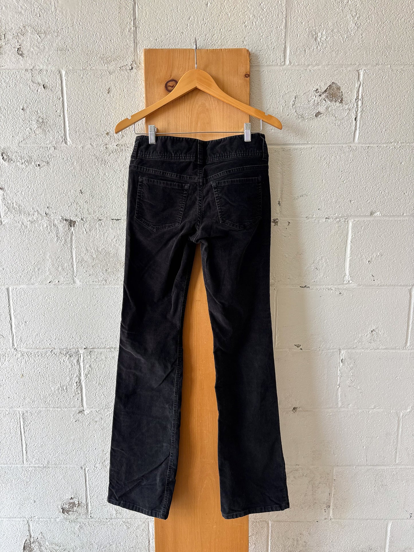 Black Corduroy Pants : 2 Long