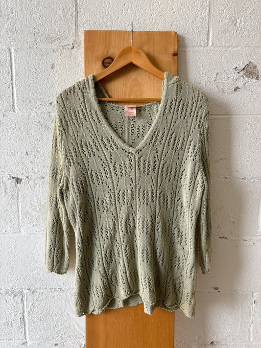 Vtg Faded Glory Hooded Sweater : XL