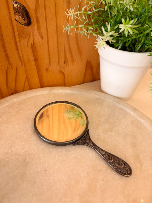 Vtg Little Silver Denmark Mirror