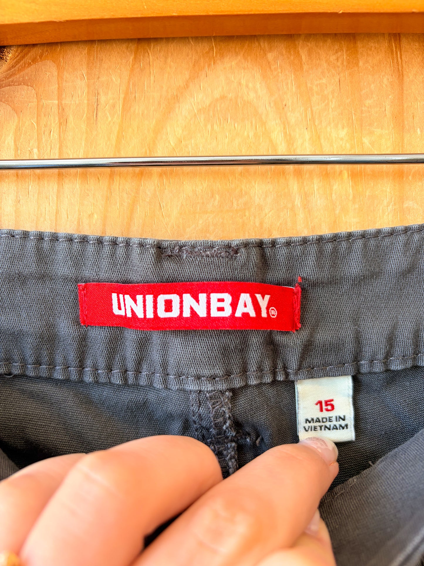 Gray Unionbay Shorts : 15