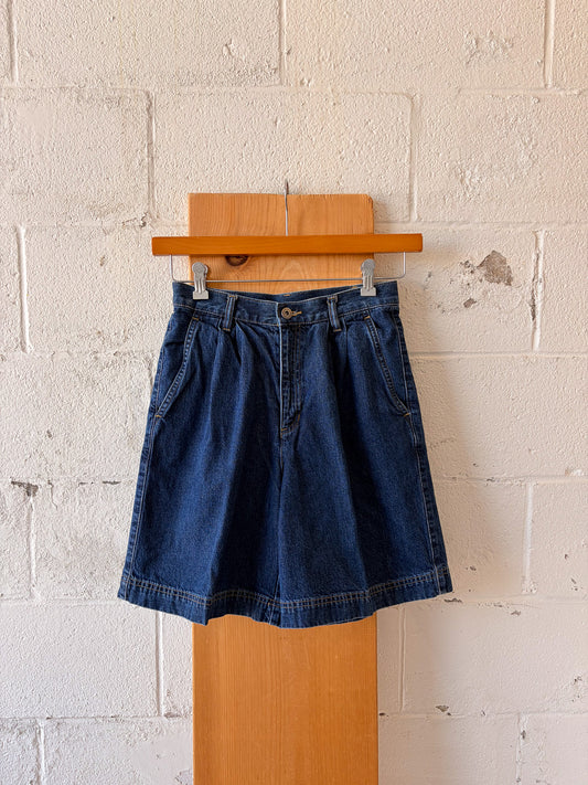 High Rise Denim Shorts : 6