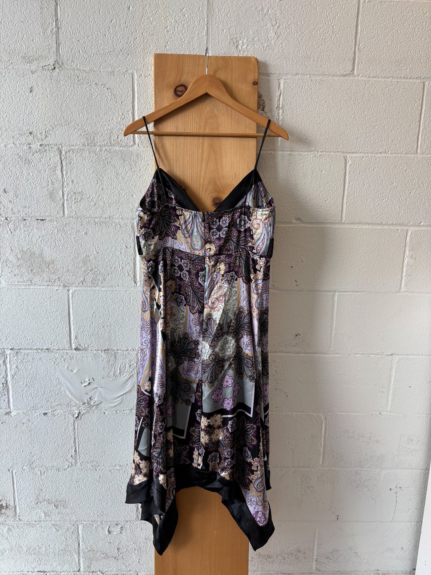 Paisley Satin Dress : Jrs 11