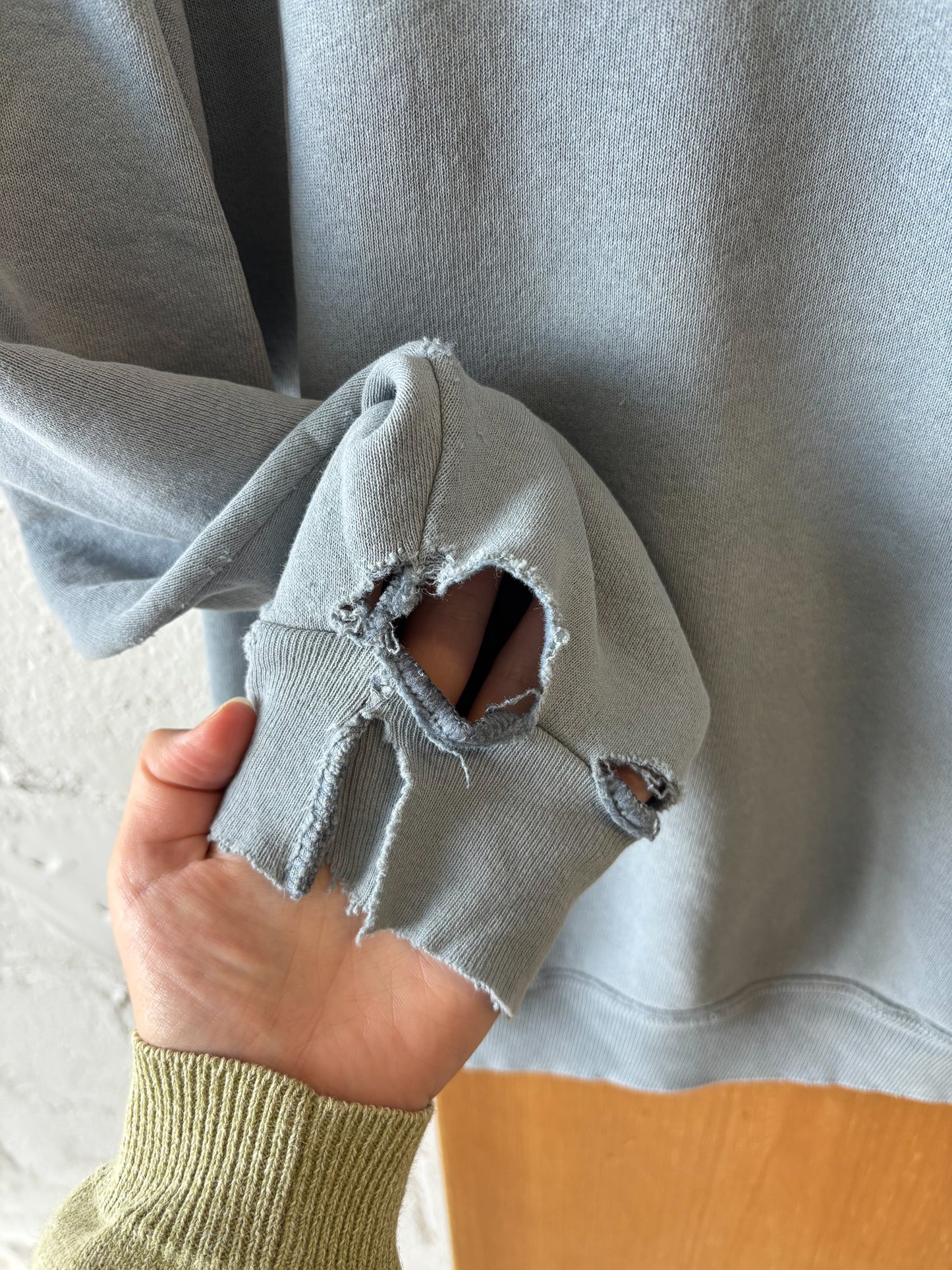 Vtg Distressed Birdhouse Crewneck : XL