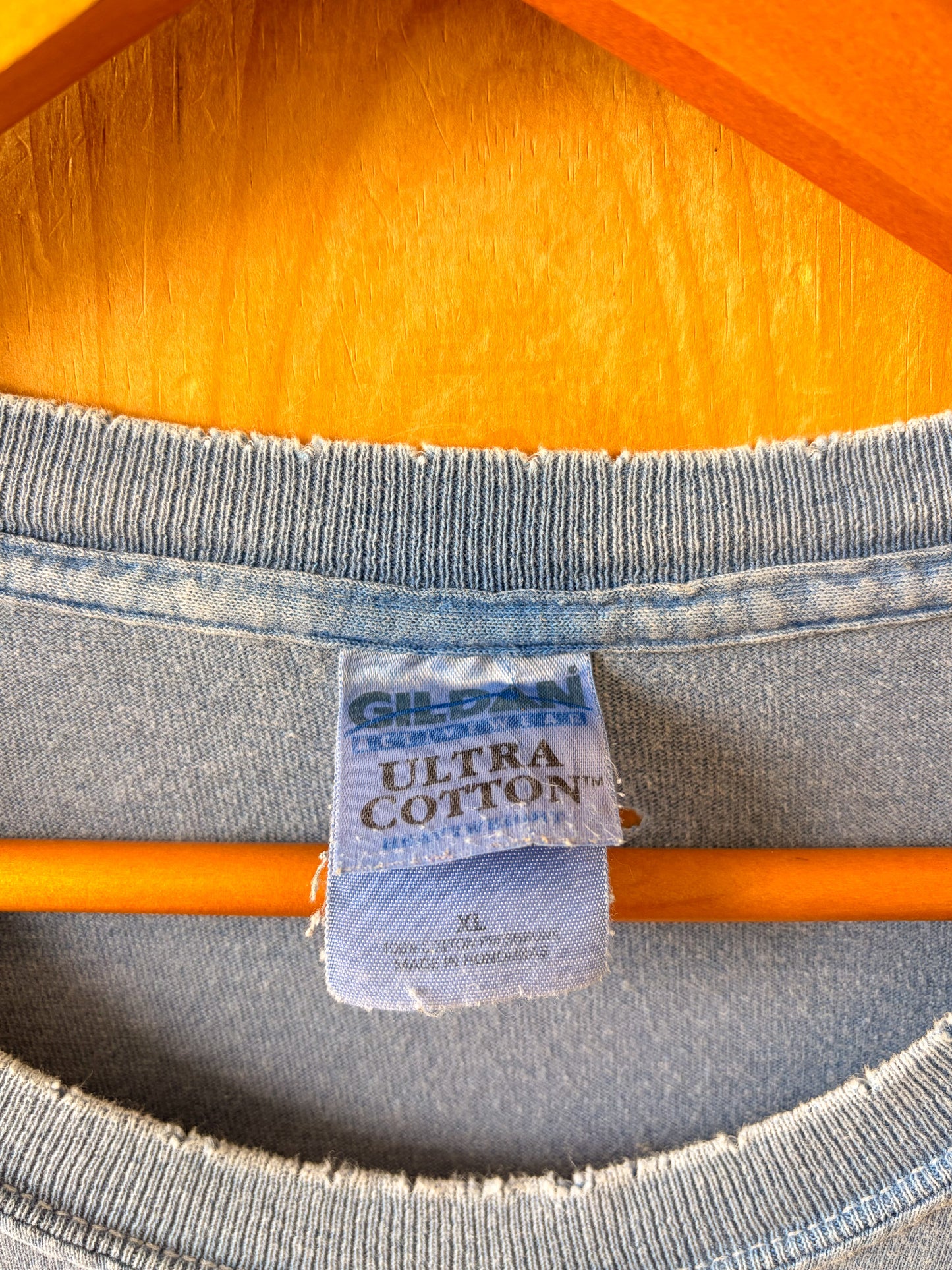 Vtg Distressed Ocean Reef Tee : XL