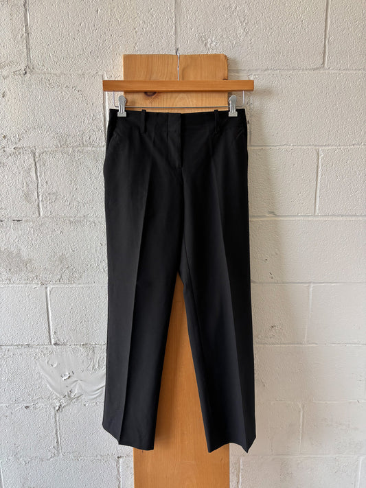 Black Low Rise Dress Pants : Petite 6