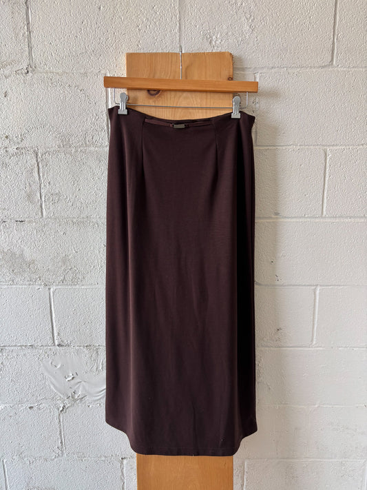 Long Brown Skirt : M
