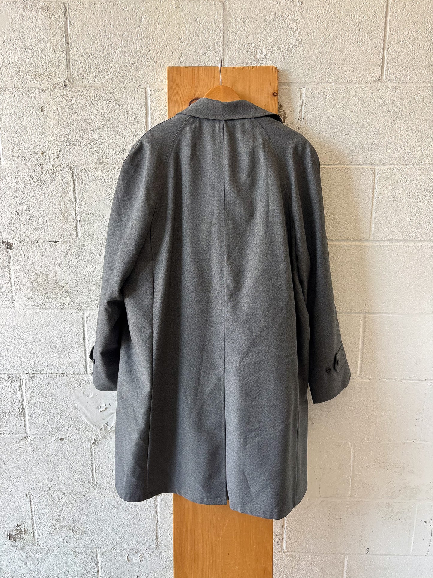 Vtg Gray Long Coat : 42 (Local Pick Up Only)