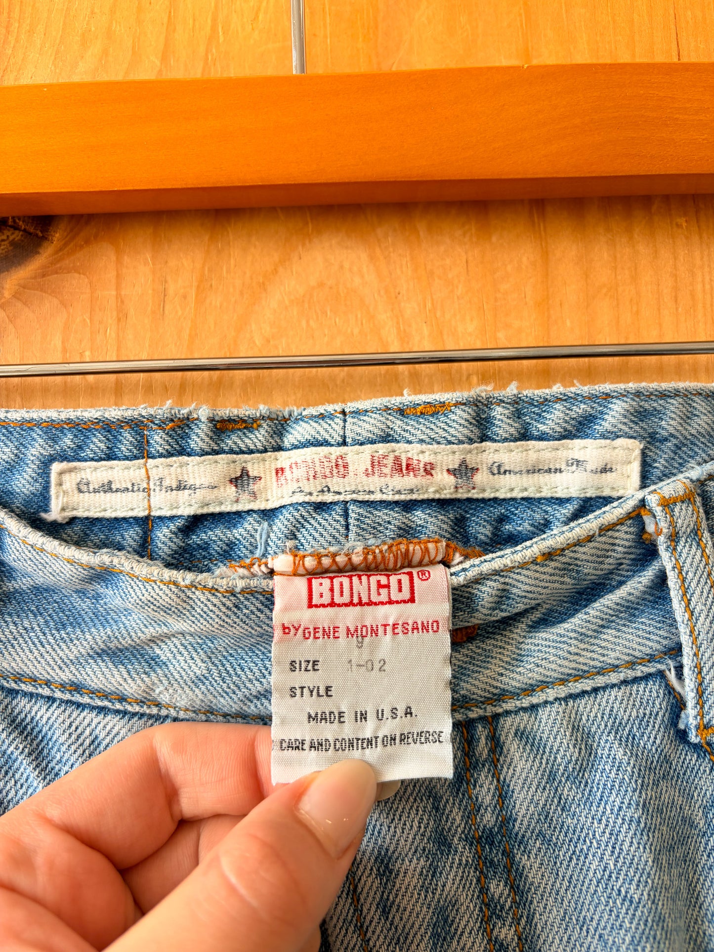 Vtg BONGO Jeans : 28"W