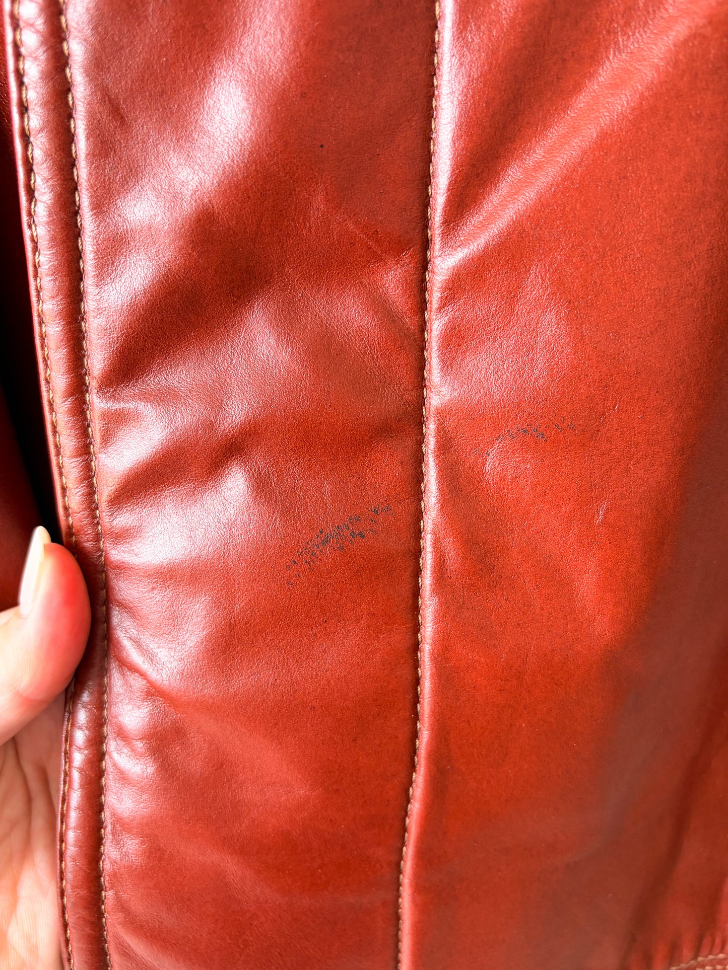 Vtg Lakeland Leather Trench : 50 (Local Pick Up Only)