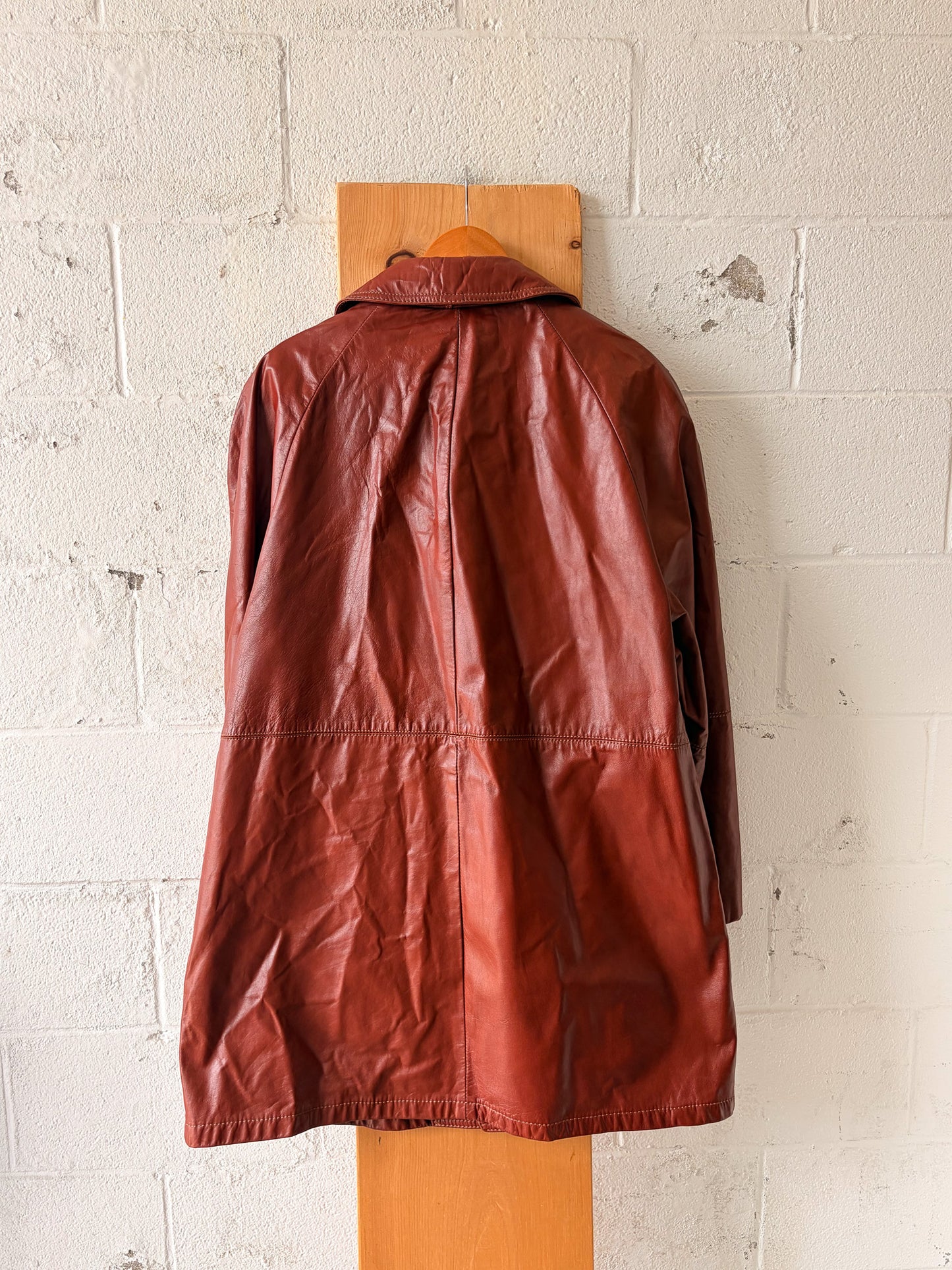Vtg Lakeland Leather Trench : 50 (Local Pick Up Only)