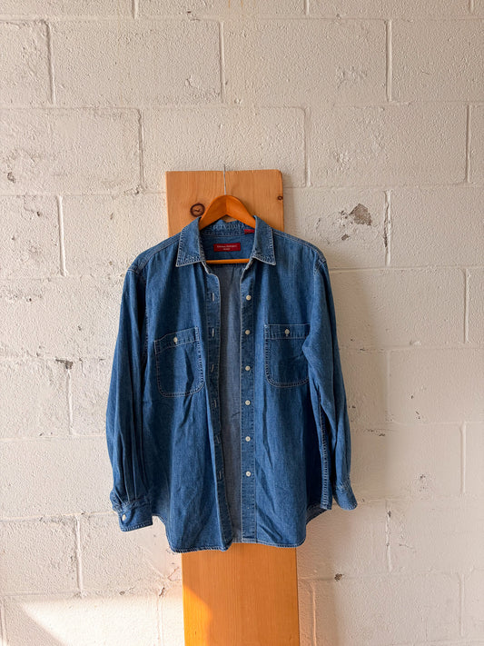 Banana Republic Denim Long Sleeve : L