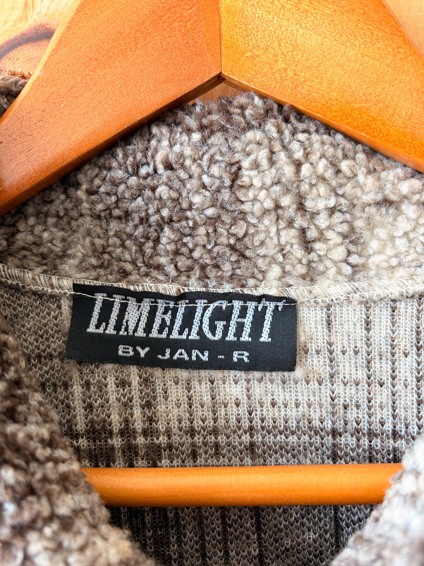 Plaid Fleece Jacket : L