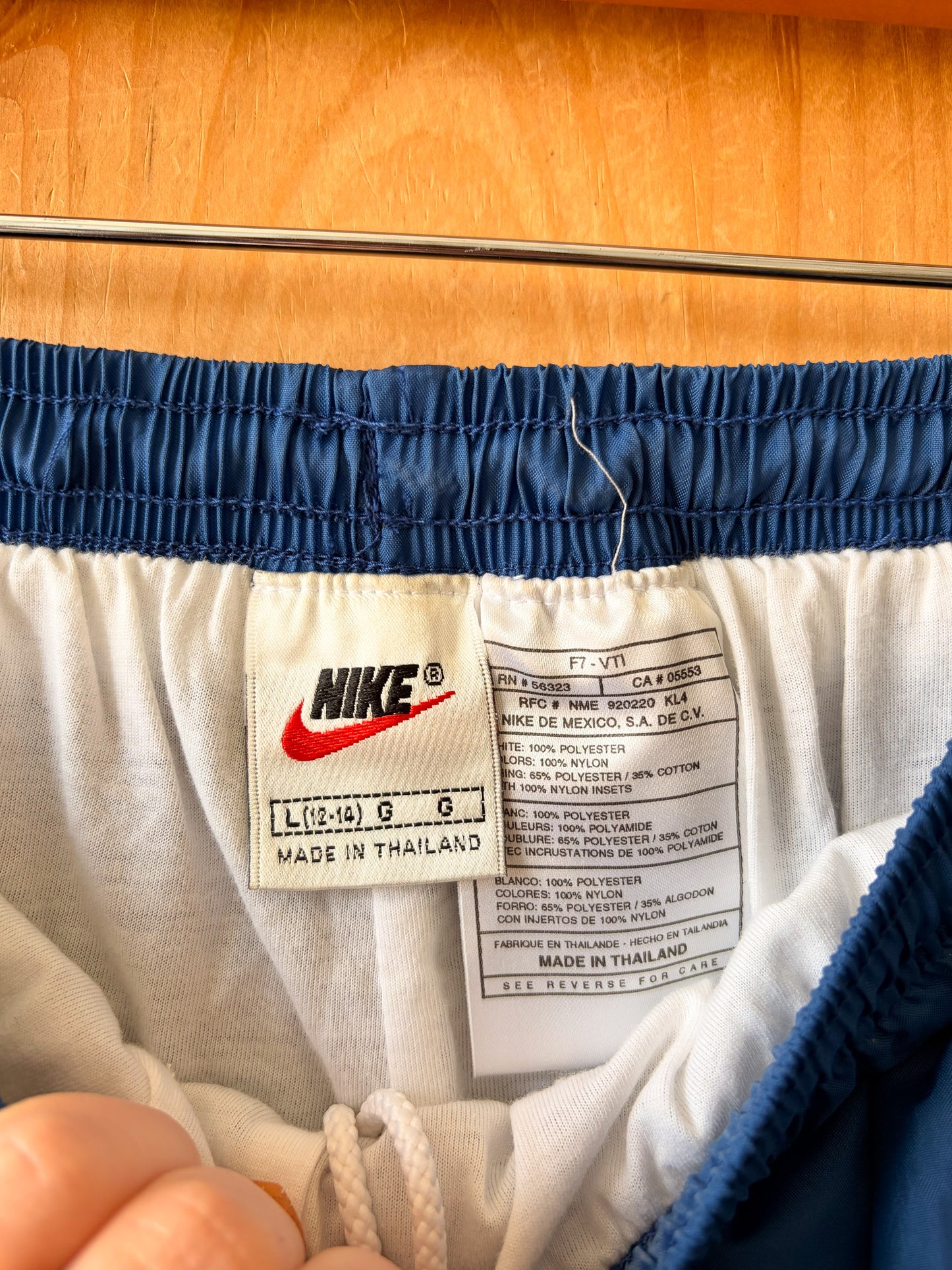 Vtg Nike Track Pants : Youth L